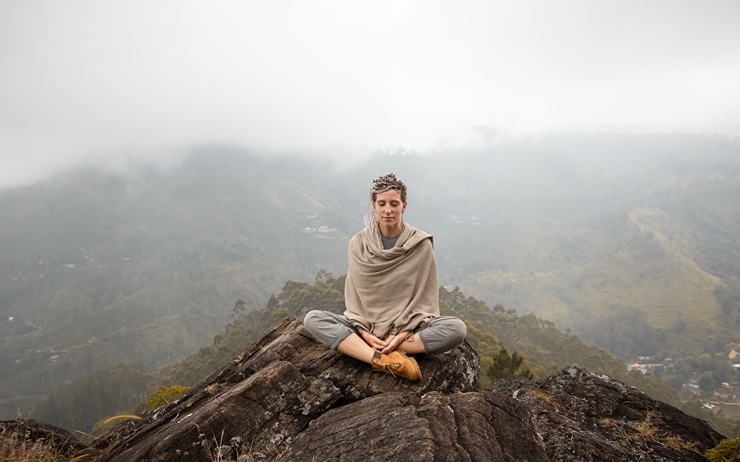 Buitenmeditatie 'De 5 elementen