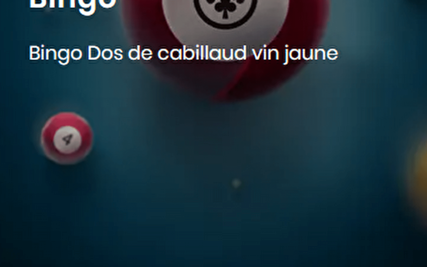 Kabeljauwfilet bingo