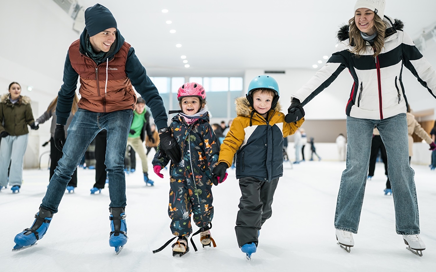 Patinoire/piste de roller de l'Espace des Mondes Polaires Paul-Émile Victor