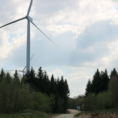 Fontenelle-Montby windturbine ontdekkingspad