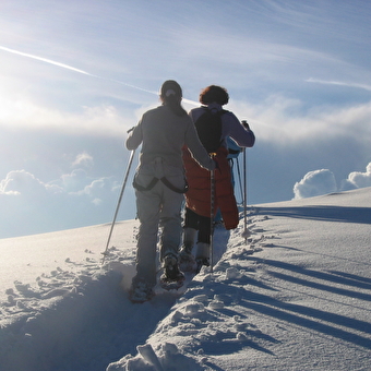 Randonnée raquettes : sur le plateau de la Dole - MIJOUX