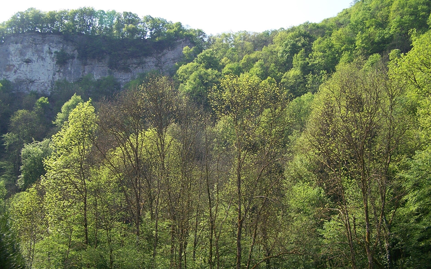 Val de Cusance (via het Saint-Erminfroi kruis)