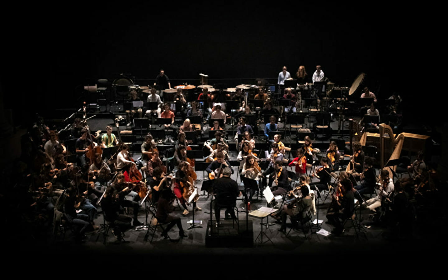 Concert van het Orchestre Français des Jeunes in de Saline Royale