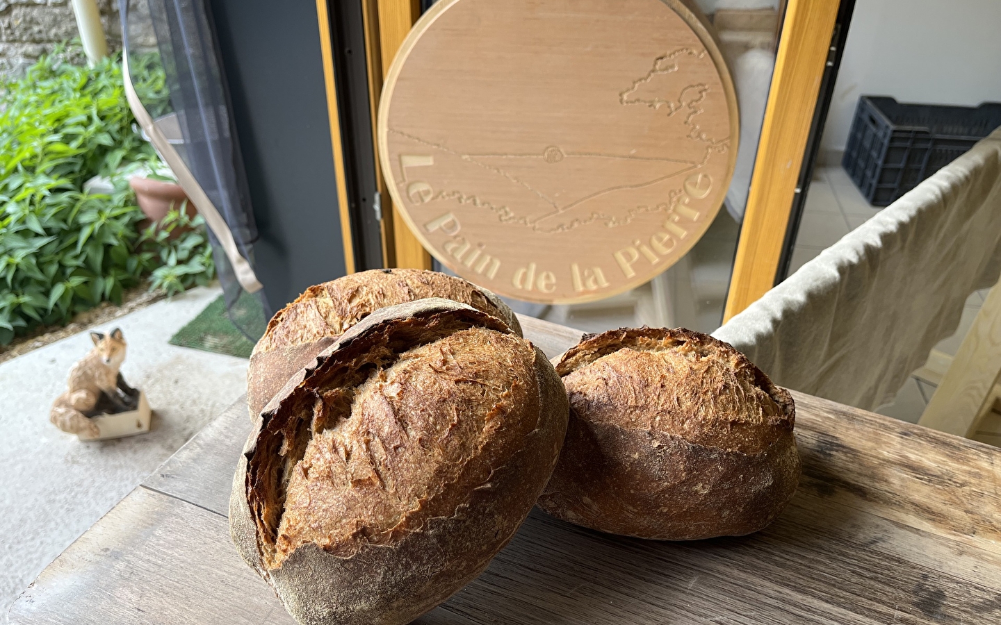 Fournil Le Pain de la Pierre - Pain au levain cuit au feu de bois