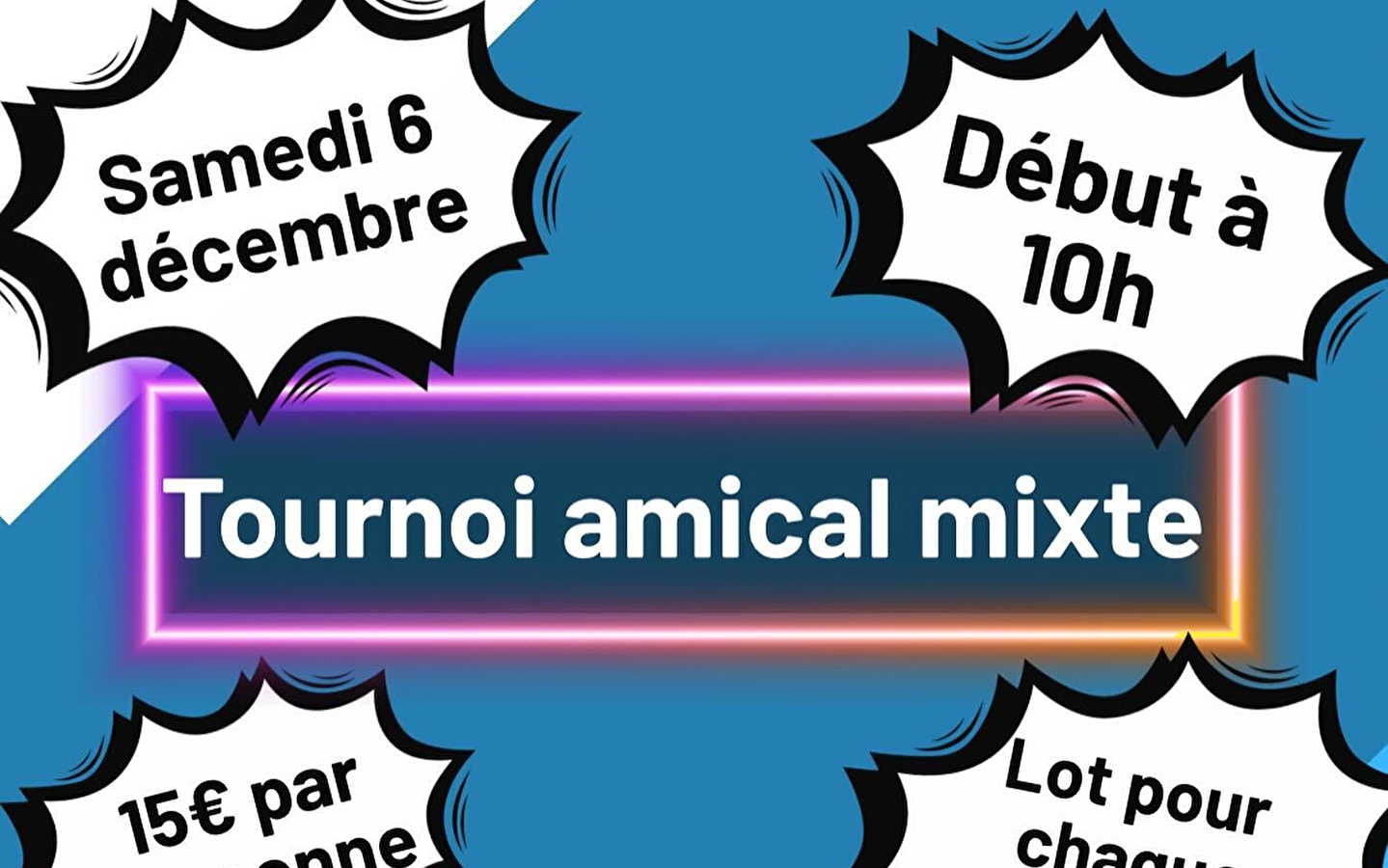 Vriendschappelijk padeltoernooi