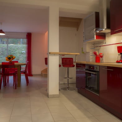 Les Gîtes de l'Orée du Bois - Nuage Rouge