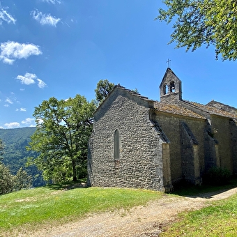 De kapel van Saint Romain - LAVANS-LES-SAINT-CLAUDE