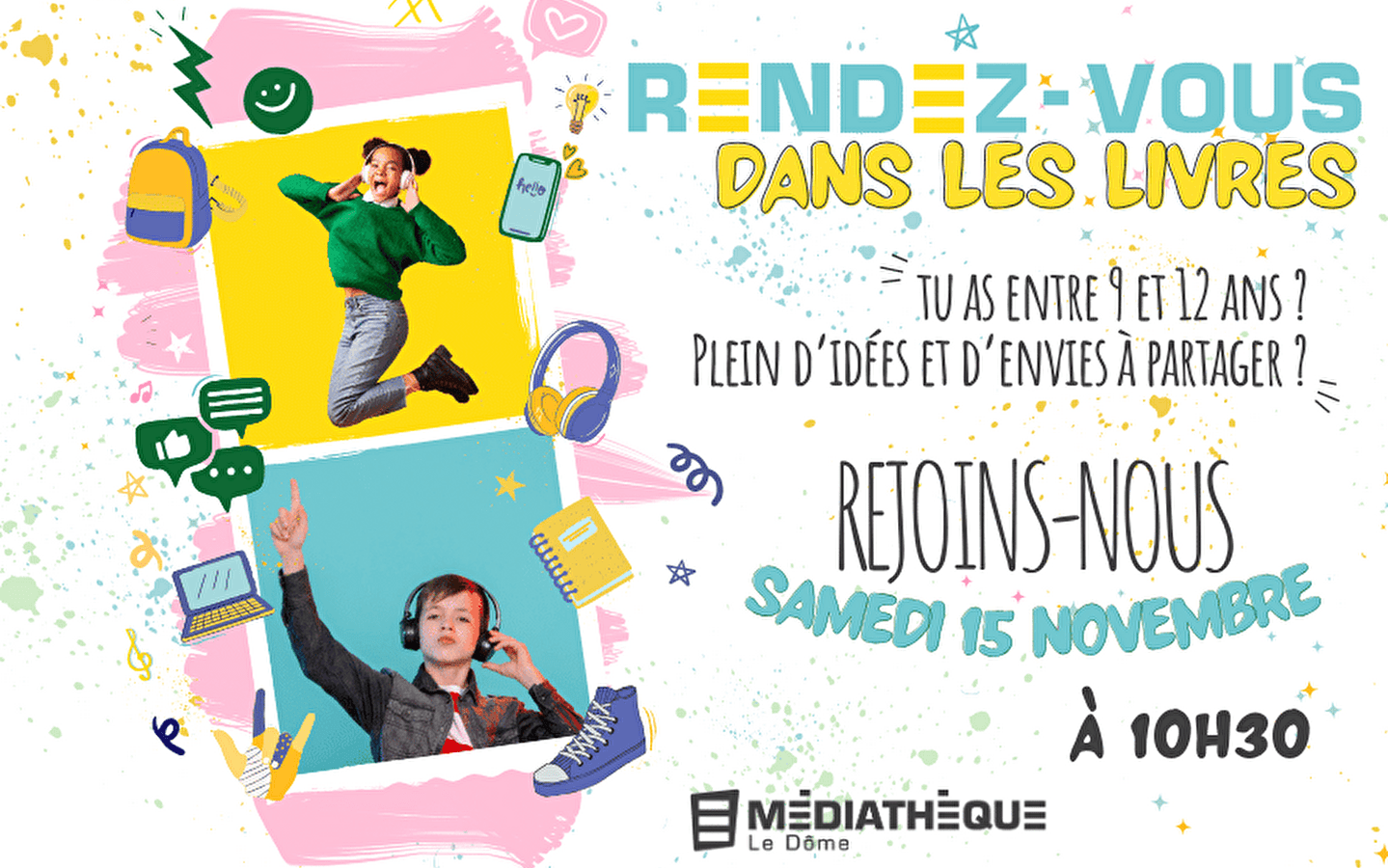 Mediatheek Saint-Claude: Rendez-vous in de boeken