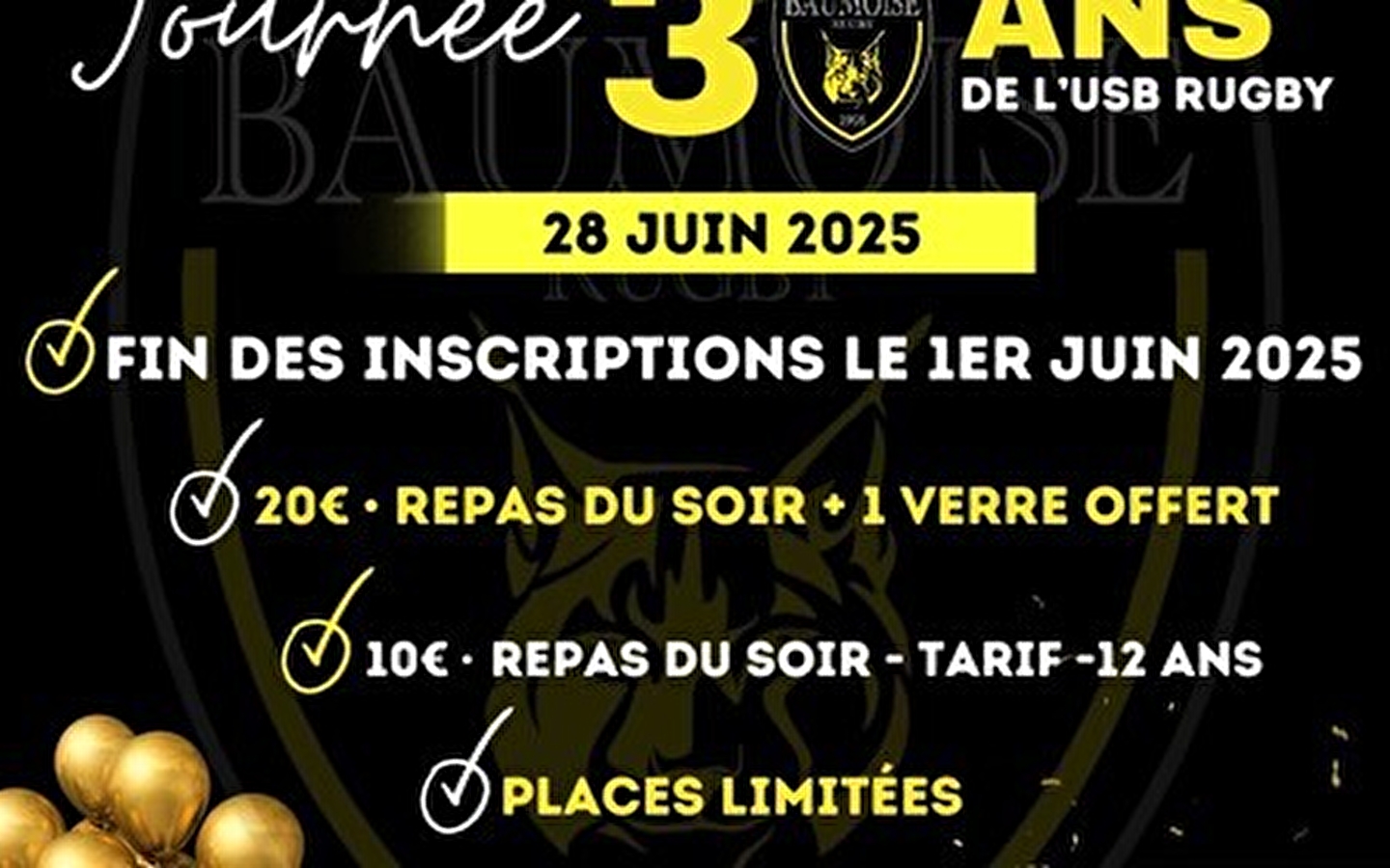 30 JAAR USB Rugby