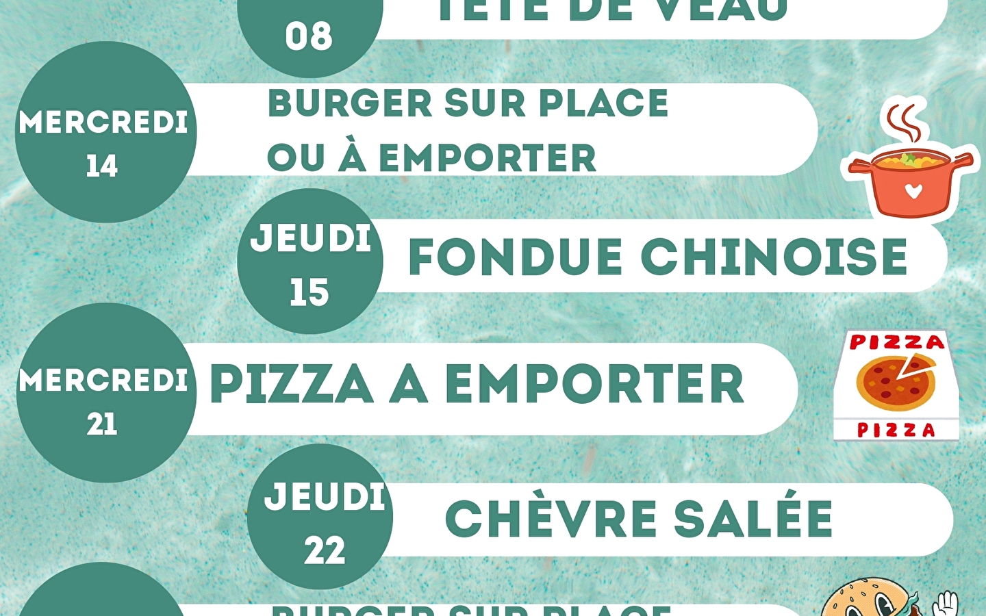 Speciale avonden in januari Restaurant Les Pâturages