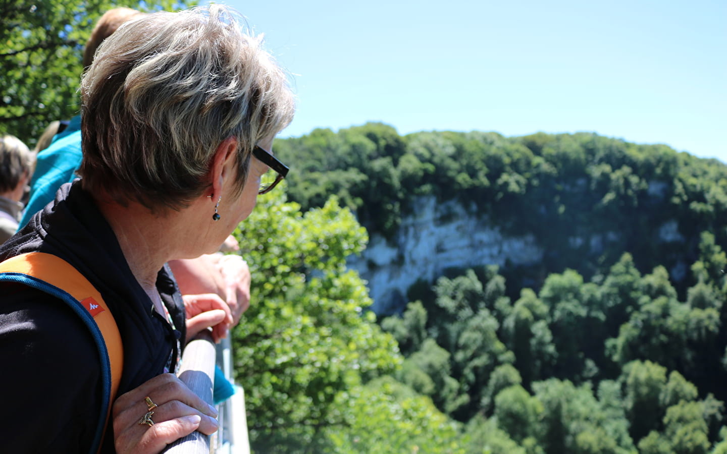 ENS - Les Roches de Nans et le Bois du Châtel à Uzelle