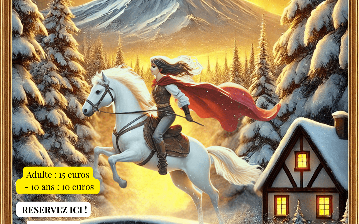 'La mission de Noel' ruitershow, écurie du Cerneux