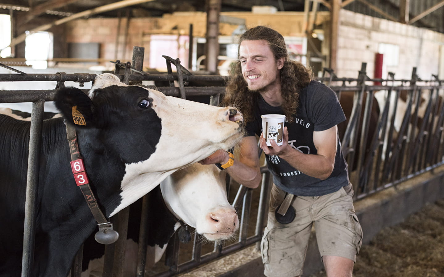 Visite pour les scolaires de la Ferme du Truchet