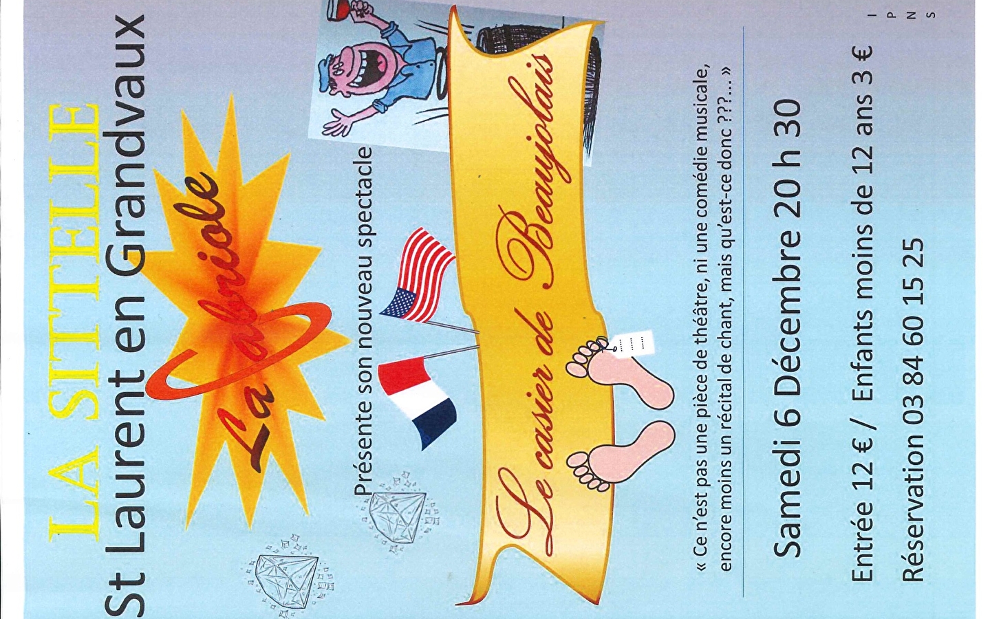 Musical 'Le Casier de Beaujolais' (De kast van Beaujolais)