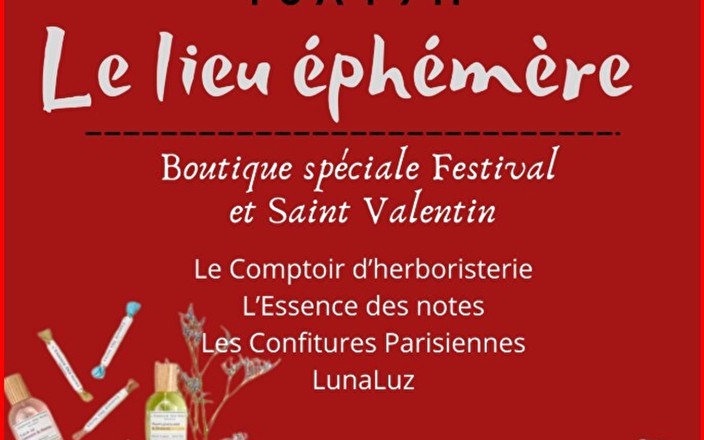 Filmweek die samenvalt met het Festival du film d'amour 