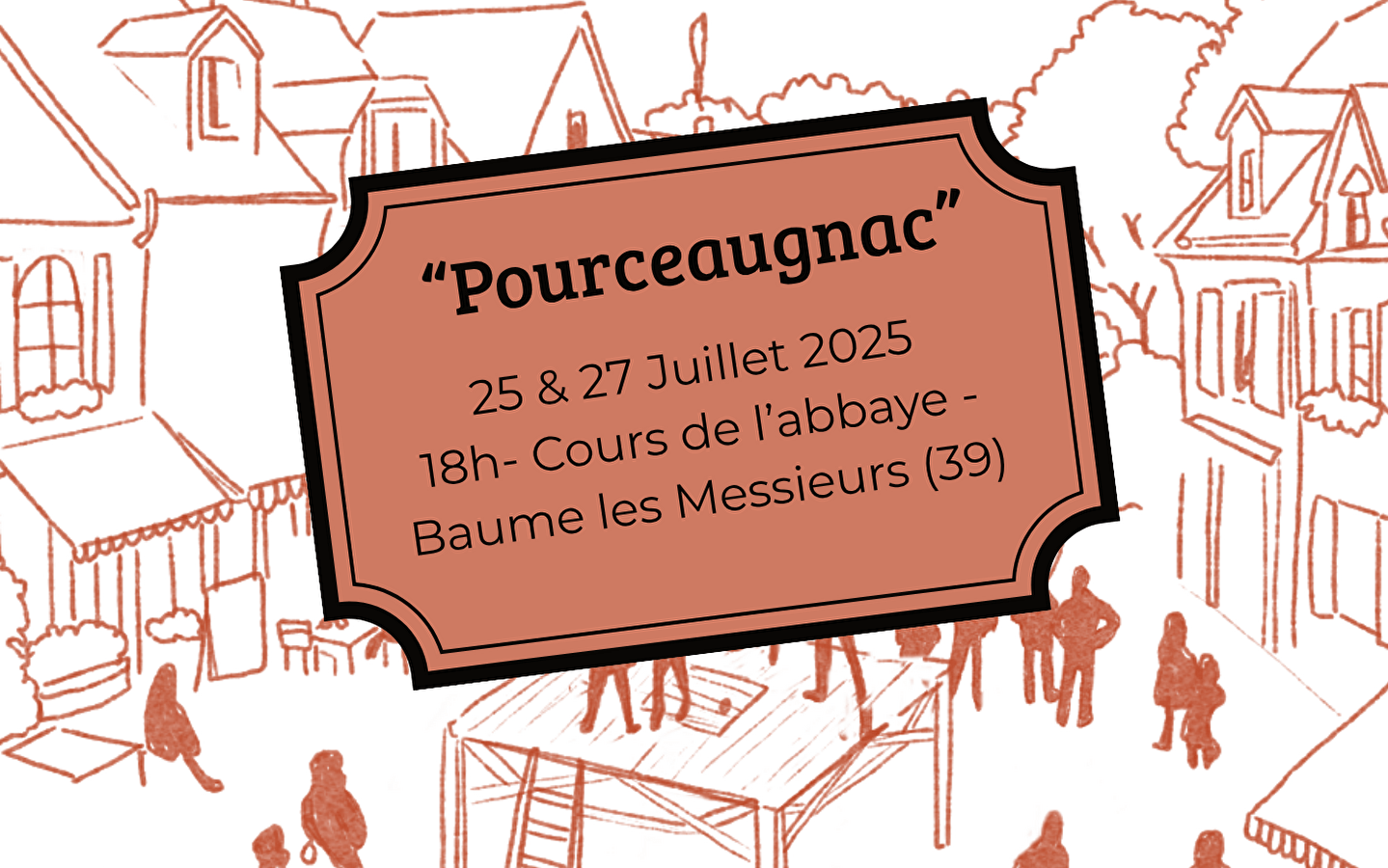Molière in tréteau theater: Pourceaugnac