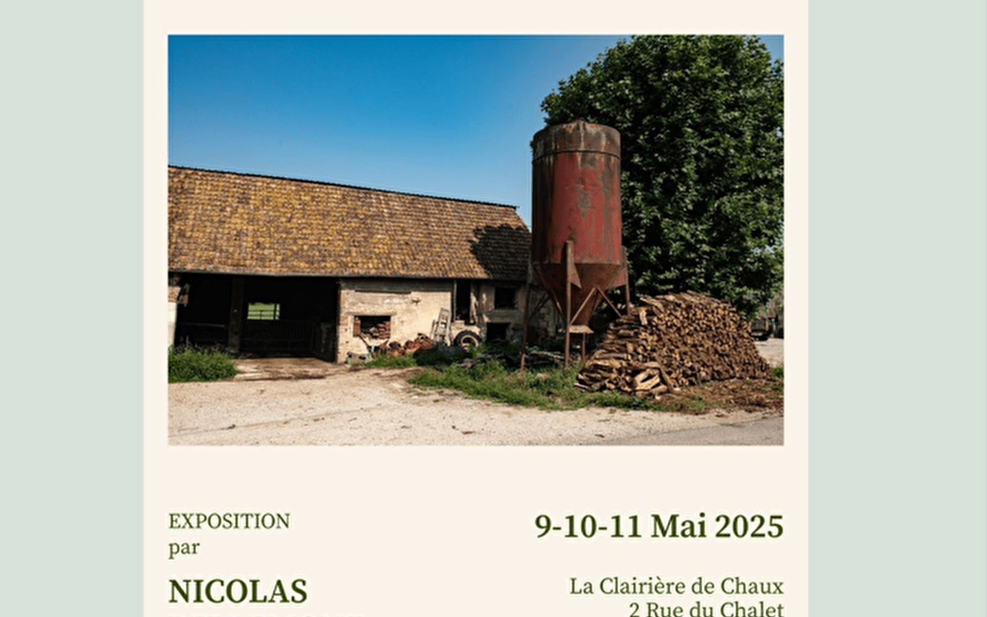 Een spannend weekend: Open Bar - Nicolas Bellemont fototentoonstelling - Concert door Compagnie Samar