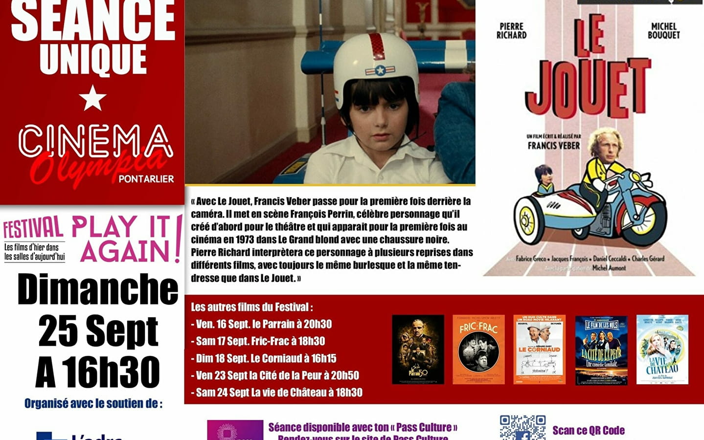 Festival Projection : Le jouet