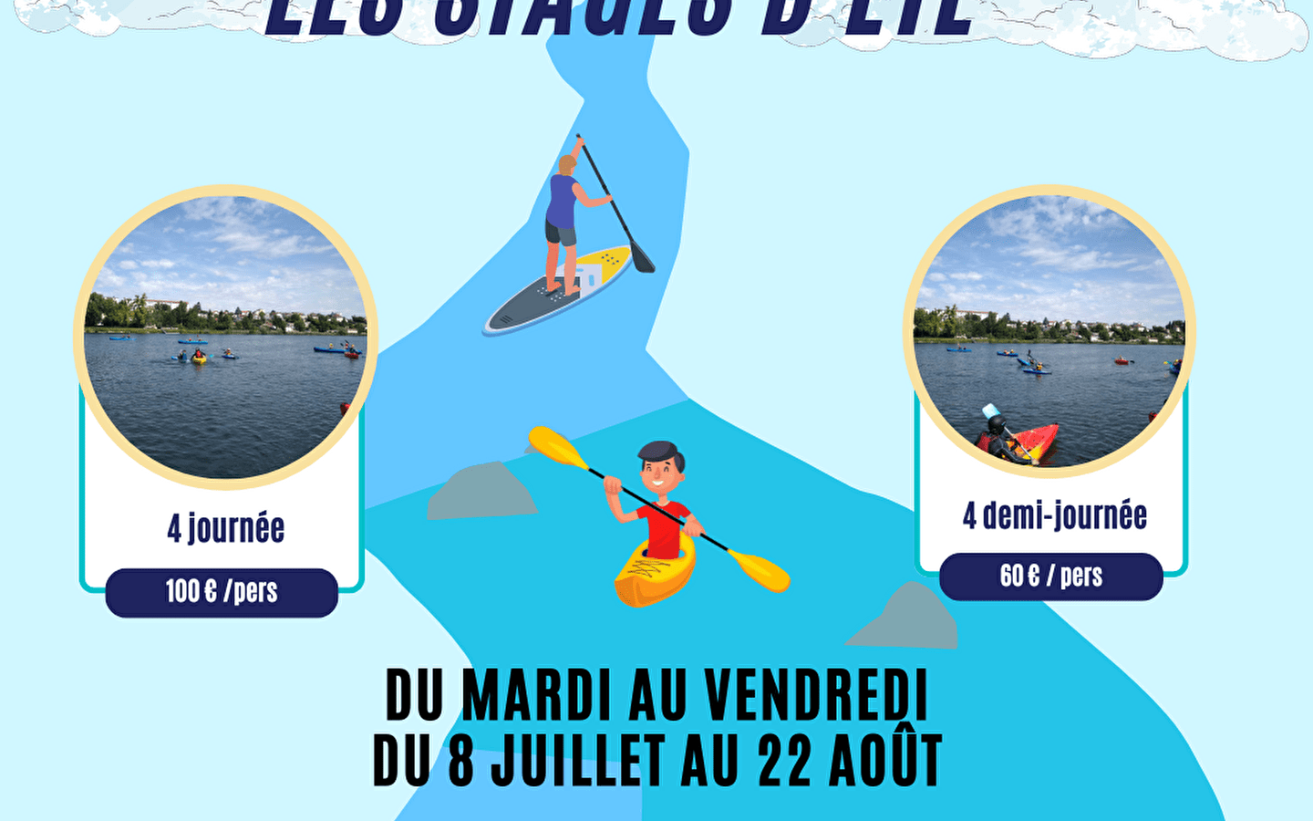 Loacation de stand-up paddle aux bains (copie)