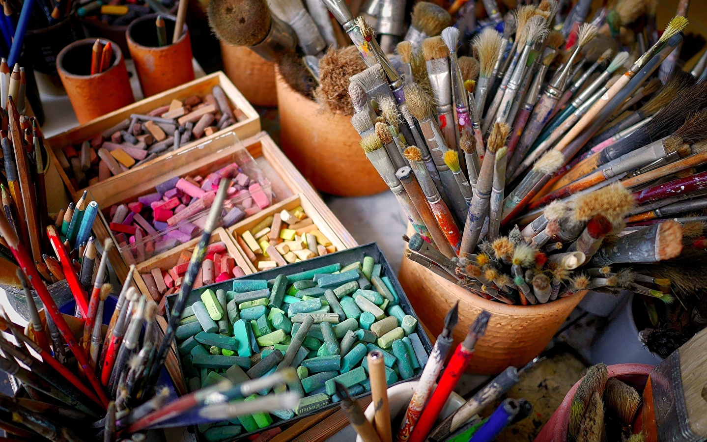 Stages d'arts plastiques à l'Atelier 112