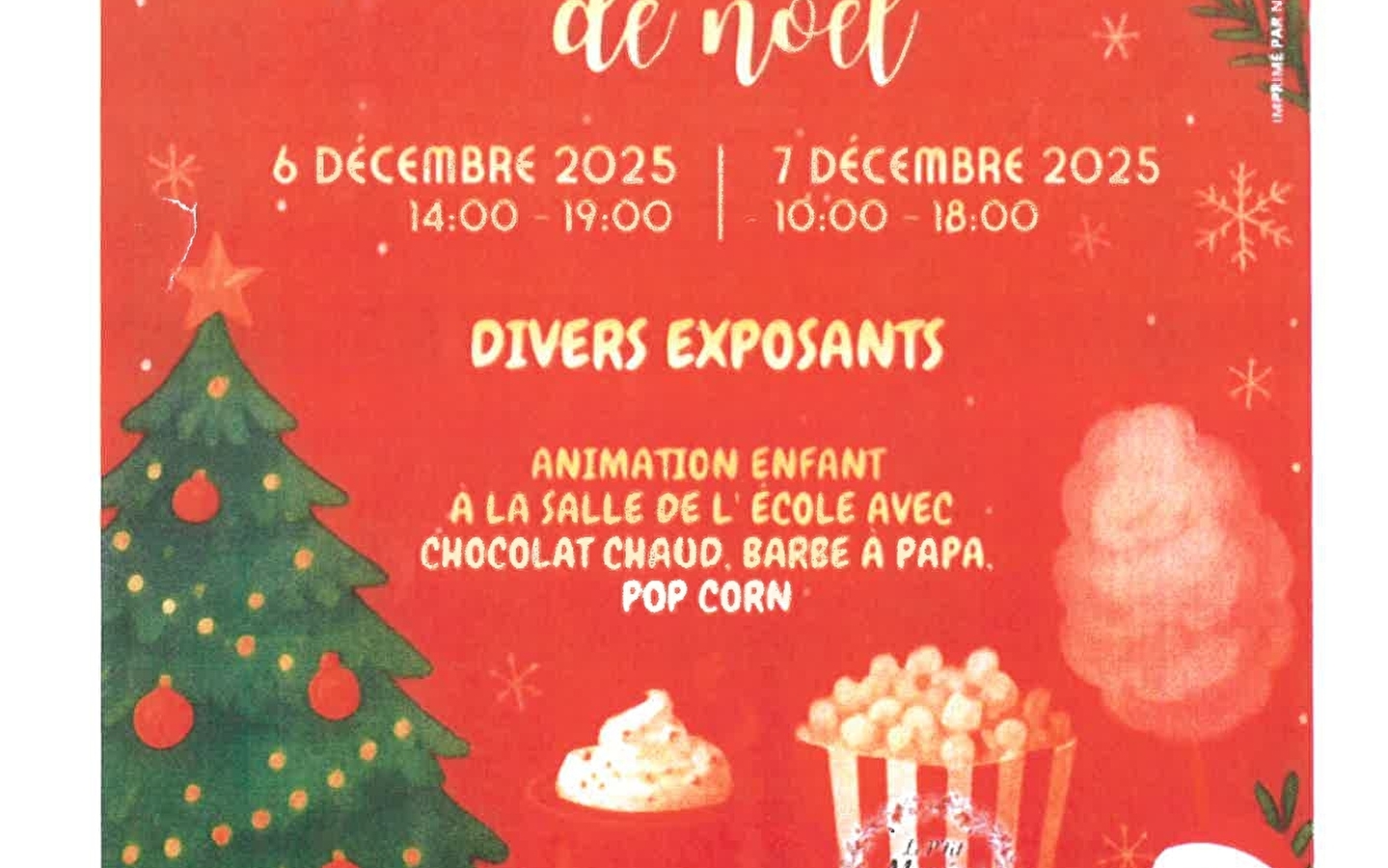 Kerstmarkt in Provenchère