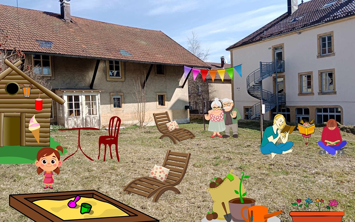 Zomerevenementen in de Jardin éphémère
