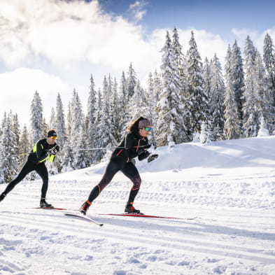 Noordse ski in het Juragebergte