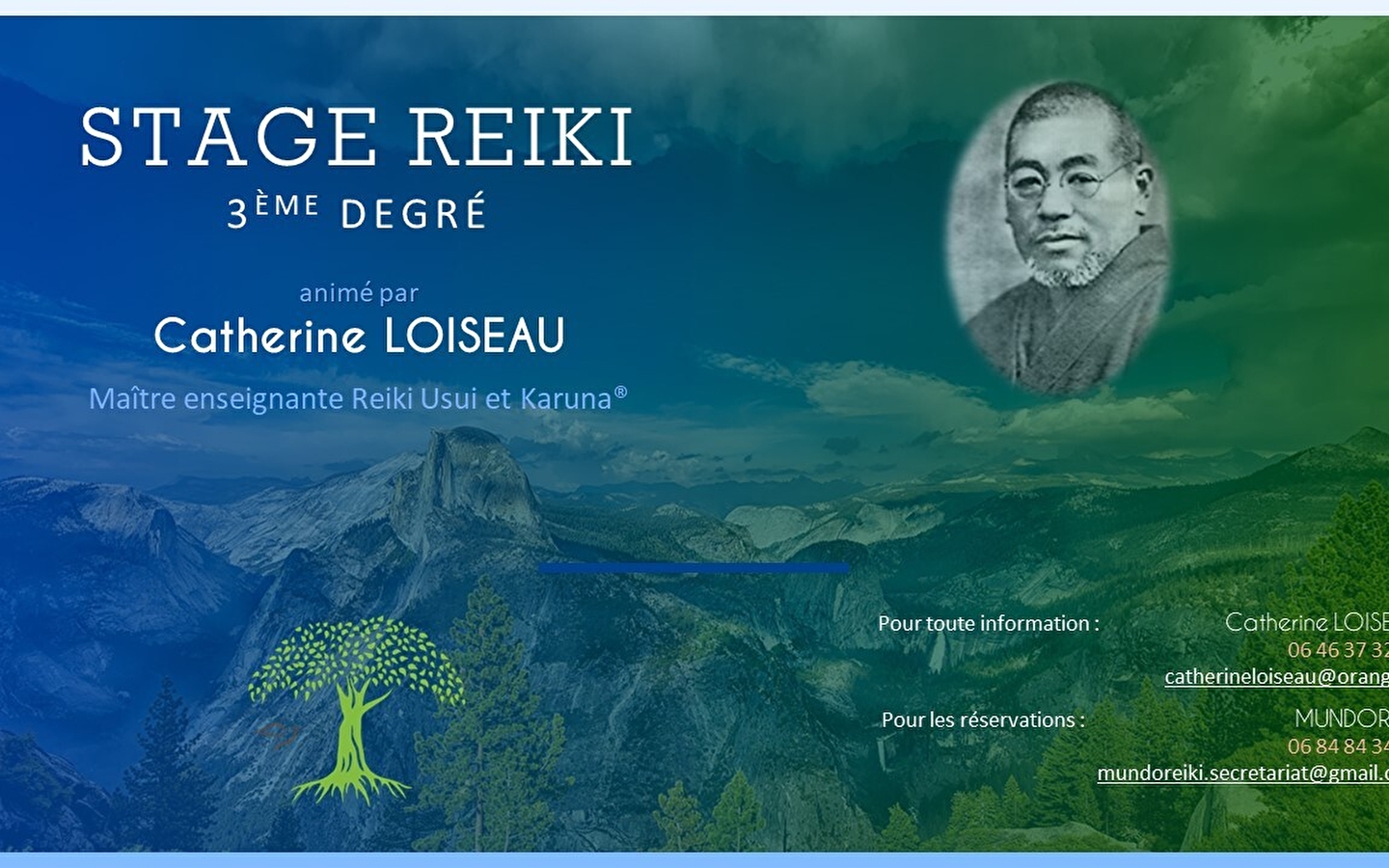 Reiki Usui niveau 3 cursus