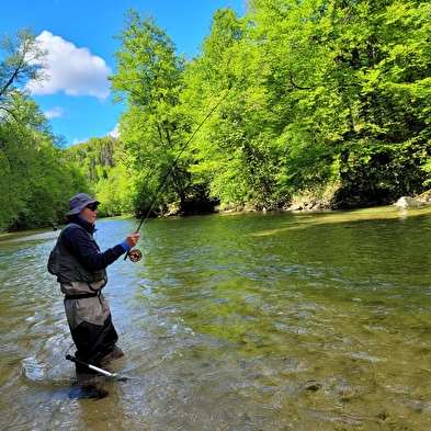 Stage de pêche adultes et adolescents Vallée de la Loue