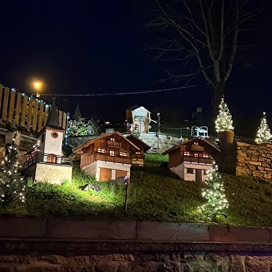 Kerstverlichting in Vercia