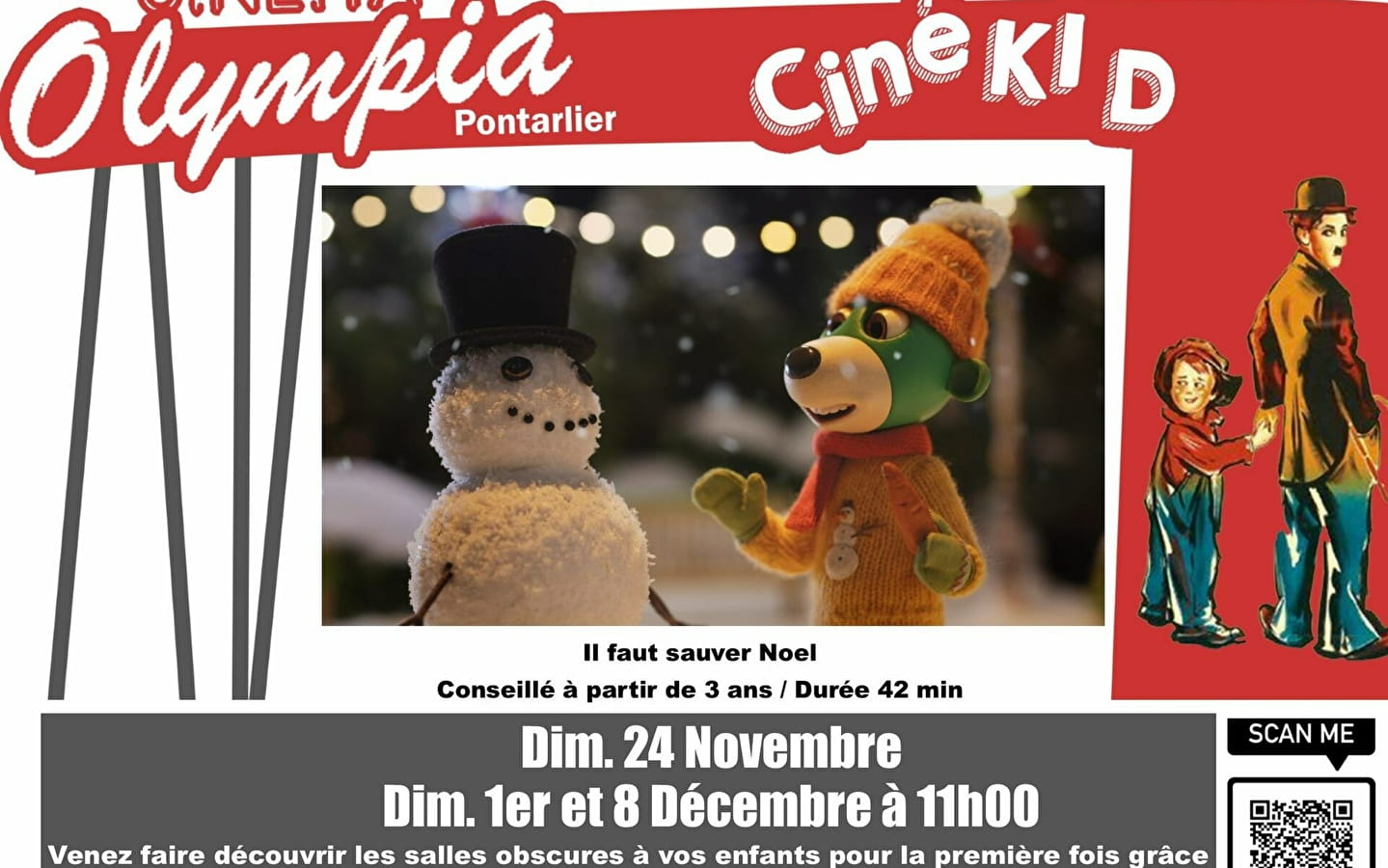 Cinékid - Kerstmis redden