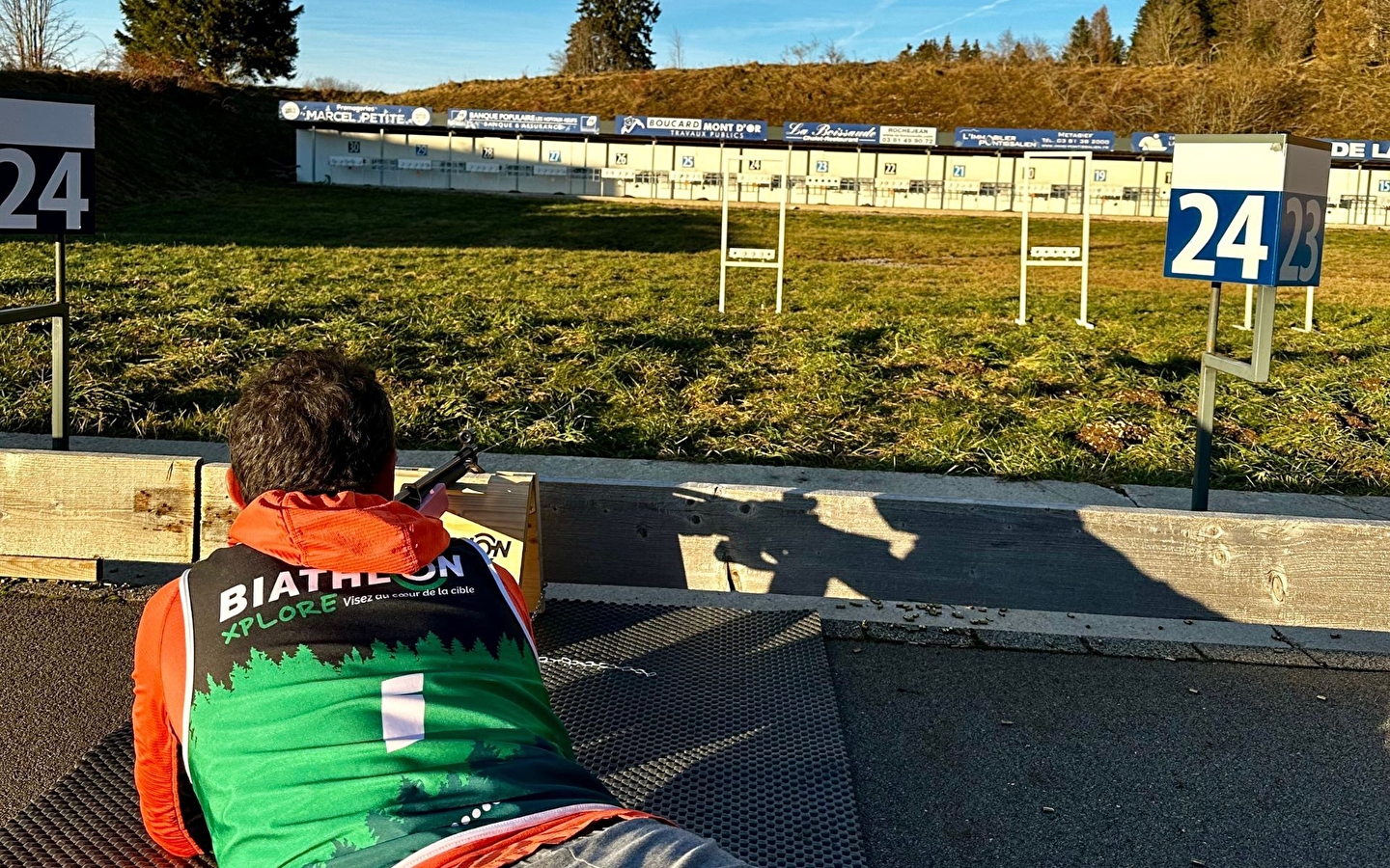 Biatlon groepslessen op 10 meter