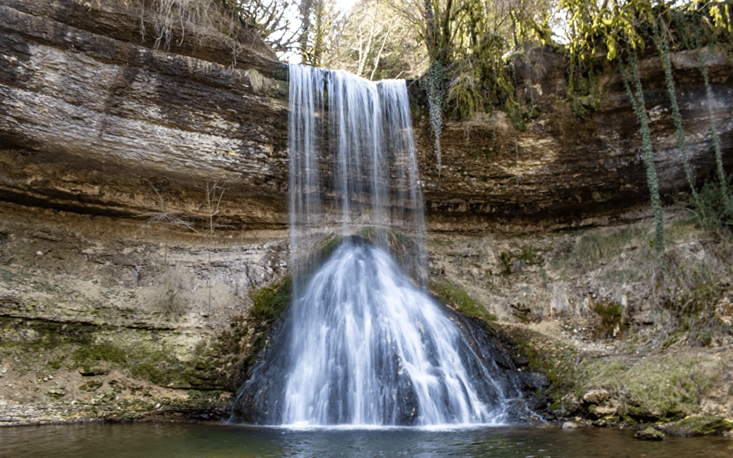 Cascade tufière de la Combe