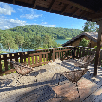 Chalet du lac de Vouglans - BARESIA-SUR-L'AIN