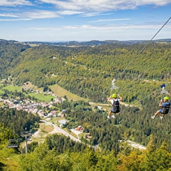 Tyrolienne de la Faucille - MIJOUX