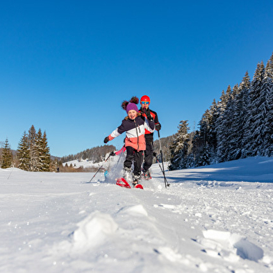 Sneeuwschoenwandeling in Les Rousses