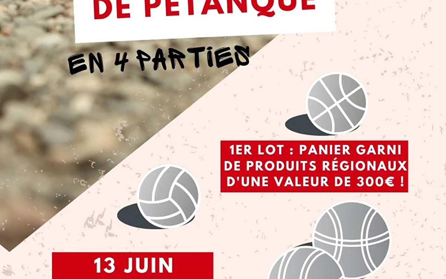 Jeu de boules Toernooi