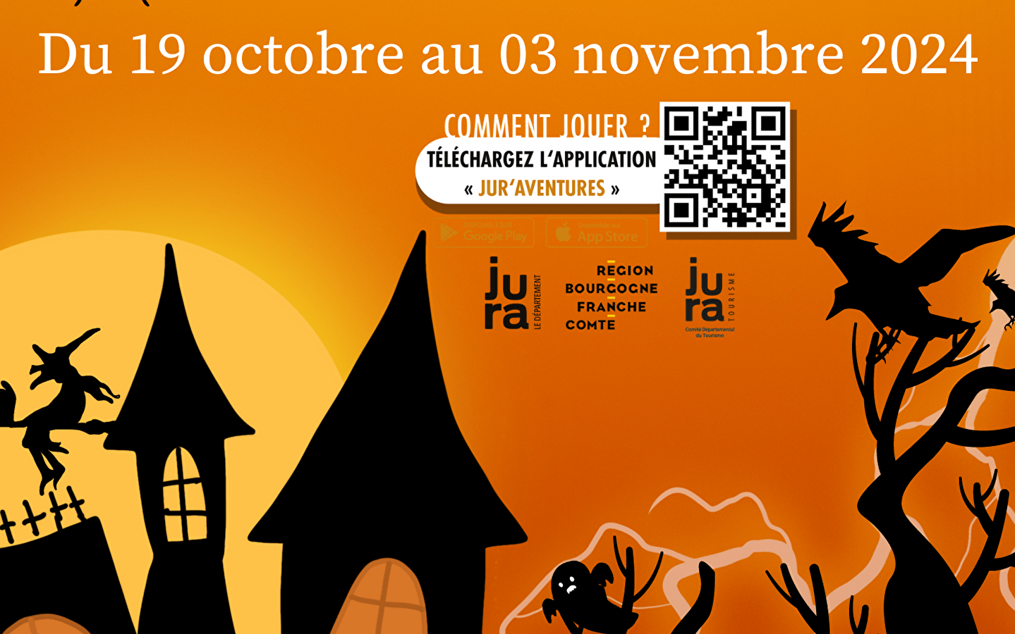 Jur'Halloween: spoken huppelen in Fort-du-Plasne