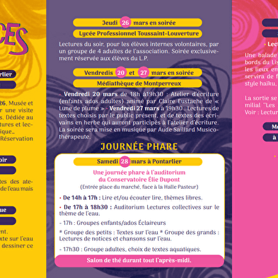 Lezingen in Nans sous Sainte Anne