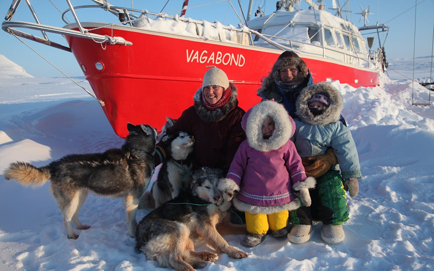 Bevroren documentaire 'Vagabond, cinq ans pour la banquise' (Vagabond, vijf jaar voor het pakijs)