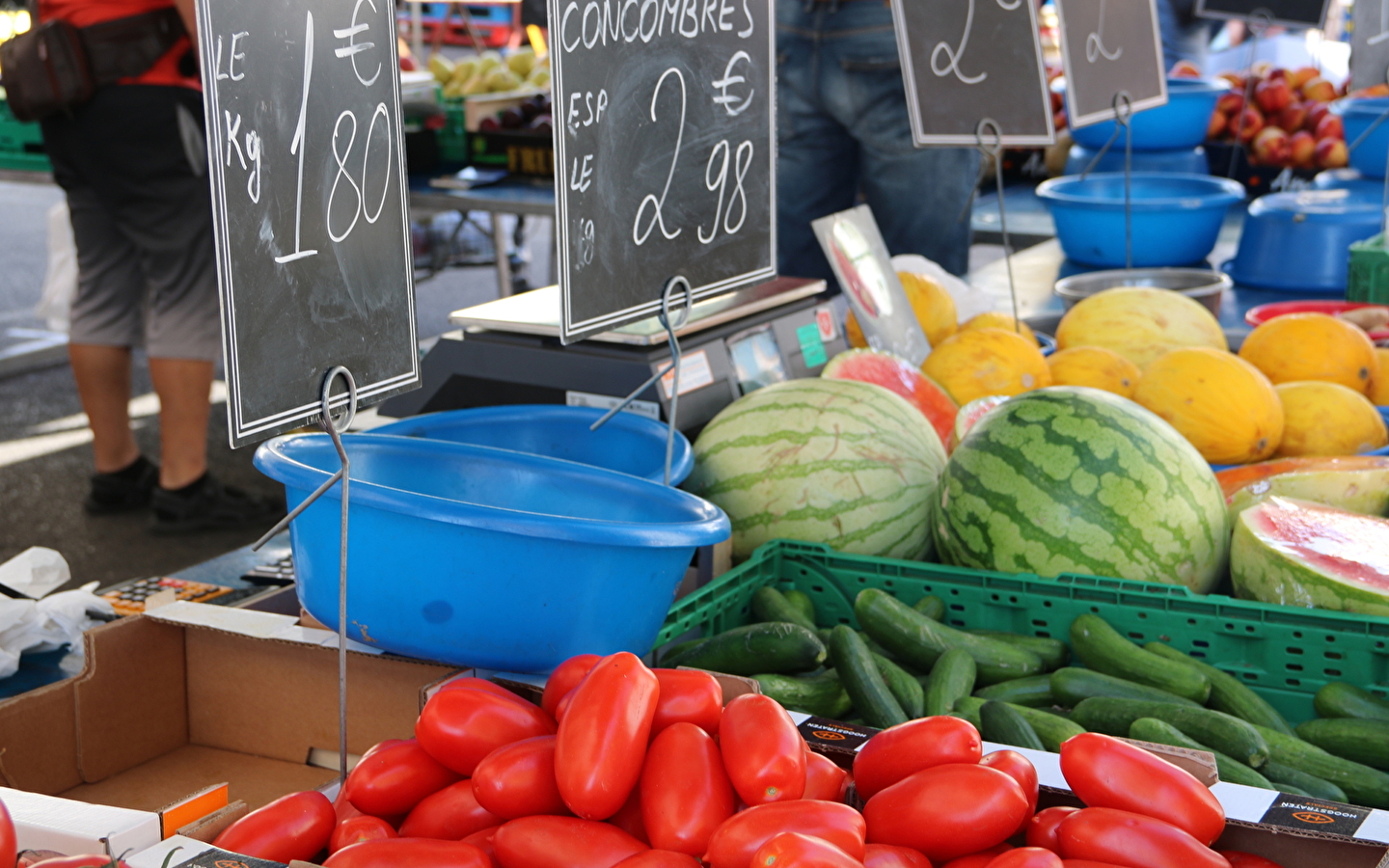 Woensdagochtend markt