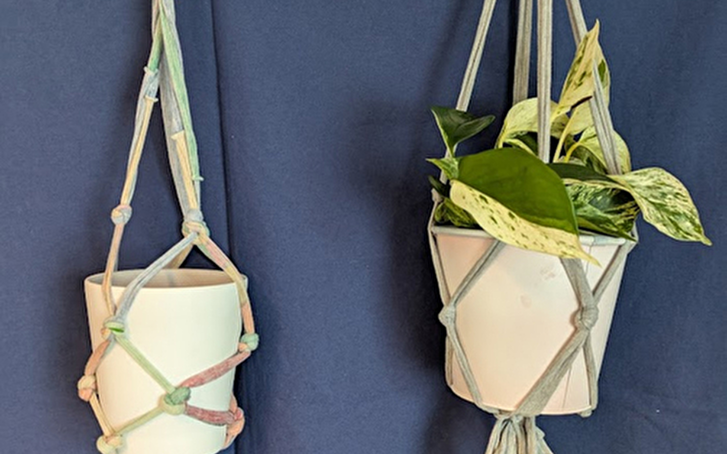 Macraméworkshop - T-shirthangers