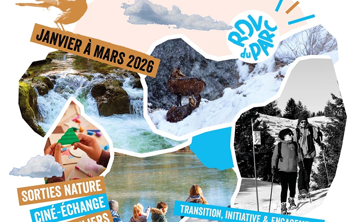 Uitstapjes in de natuur: sneeuwschoenwandelen in het hart van het veen van Prémanon 