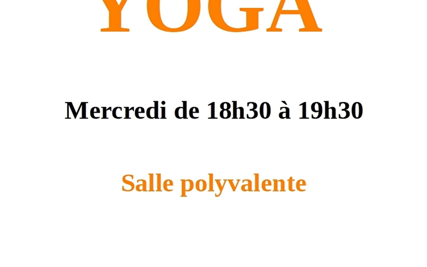 Cours de yoga sur Peyrieu - Valérie Hérault