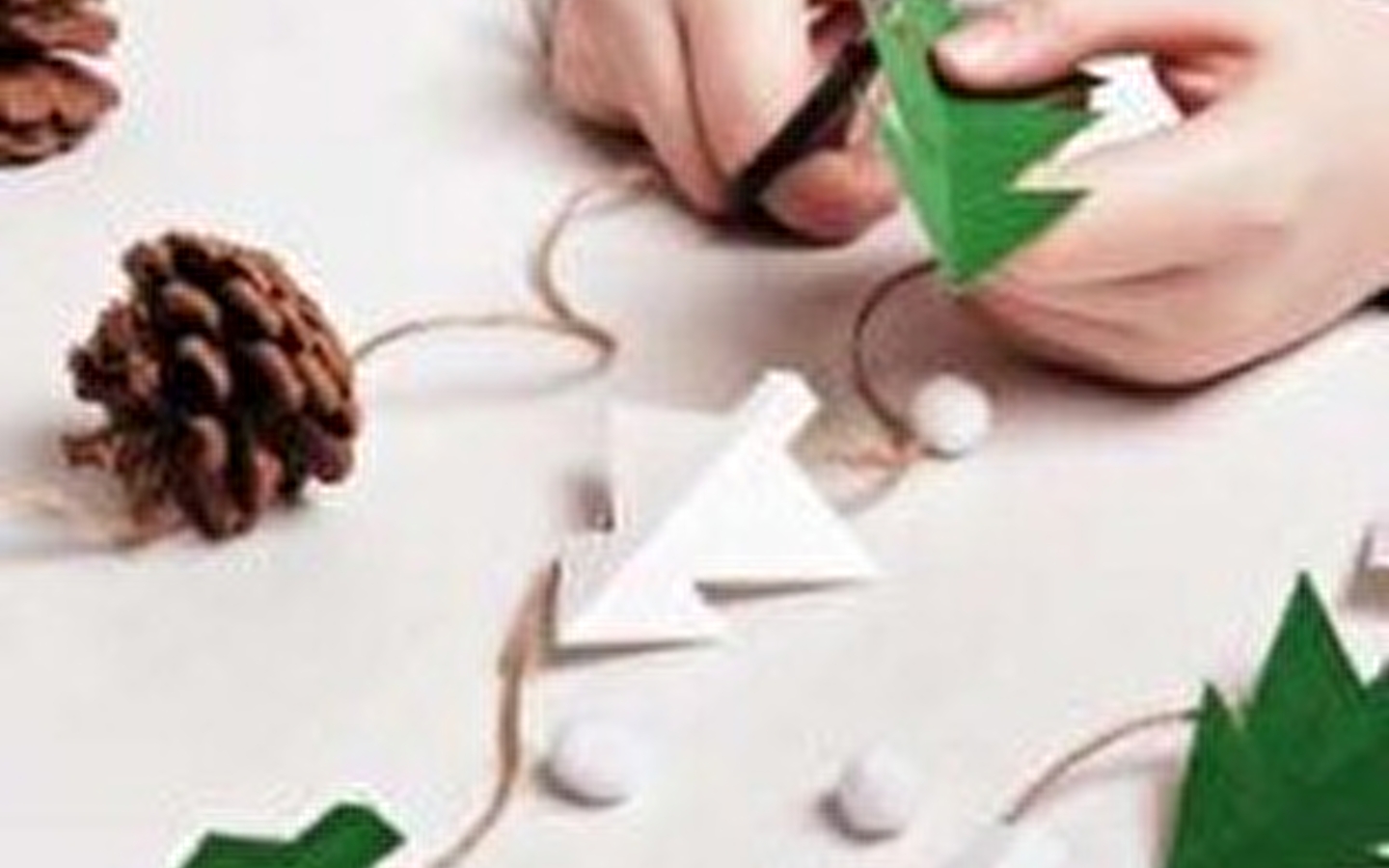 Voorbereiden op Kerstmis' creatieve zaterdagen