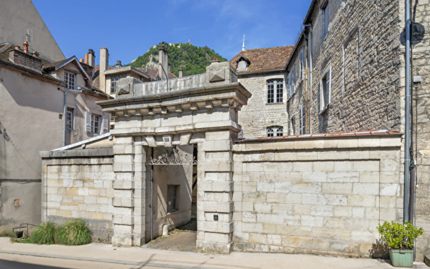 Het erfgoed van de Bourg-Dessous in Salins-les-Bains