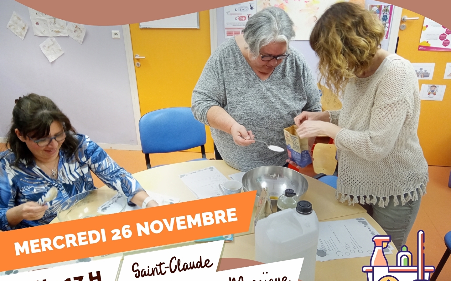 Ontdekkingsworkshop: Schoonmaakproducten - schoonmaken zonder jezelf te (vergiftigen)!