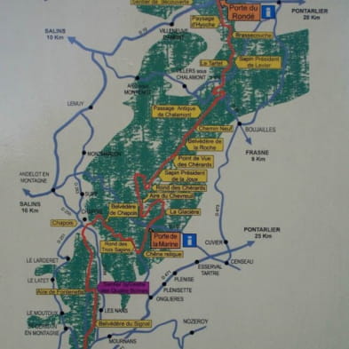 Route des sapins