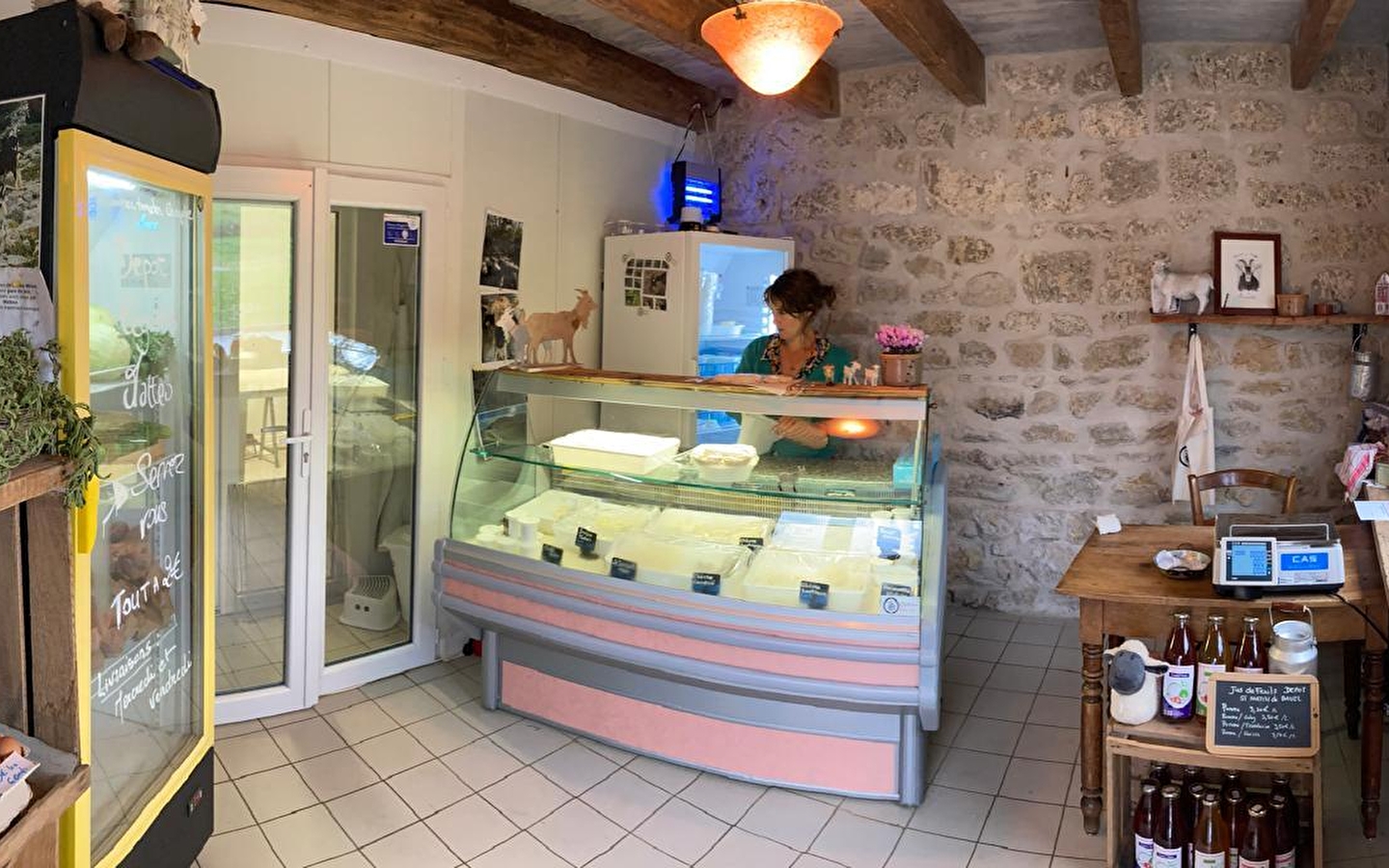 Chèvres et brebis de Samonod