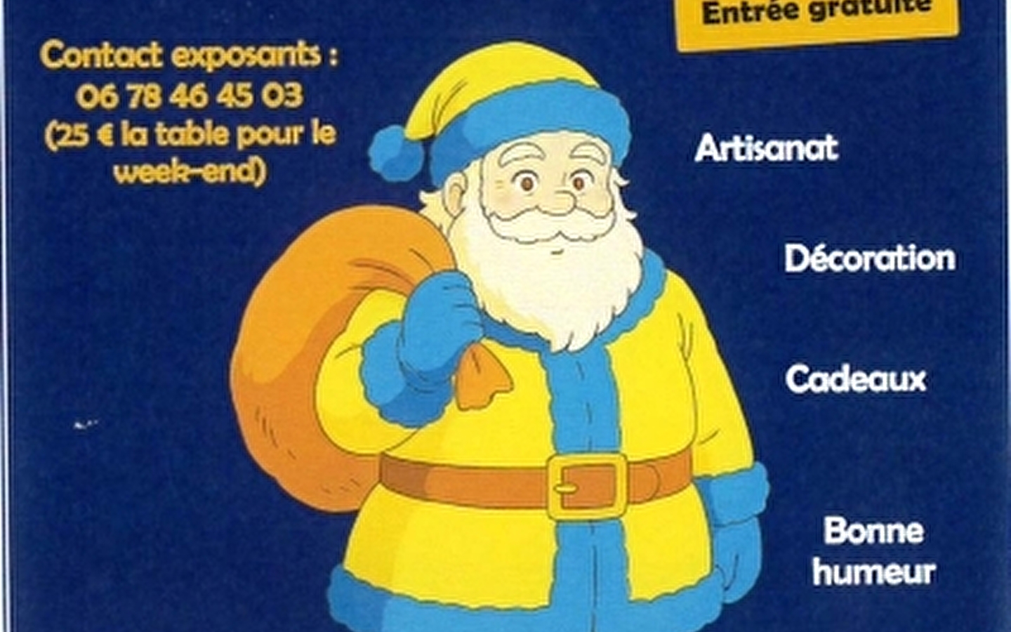 Kerstmarkt in Saint-Ferjeux